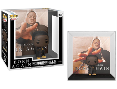 اکشن فیگور اسپشیال 9 سانتی فانکو پاپ نوتوریوس بی.آی.جی با کاور آلبوم مدل Funko POP - Albums - Born Again - The Notorious B.I.G - Exclusive _اسباب بازی